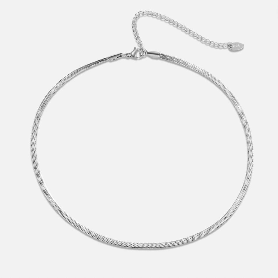 Collar de Plata Sarya Schlangenkette